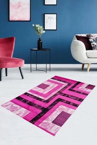 Dobrics Modern Rózsaszín Szőnyeg 200 x 300 cm