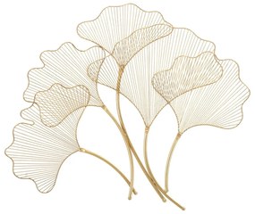 Fém fali dekoráció 79x68 cm Leaf – Mauro Ferretti