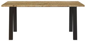 tömör akácfa kerti étkezőasztal 150 x 90 x 75 cm