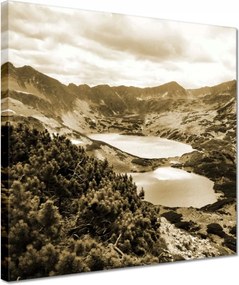 Vászonkép 30x30 Tátra Lengyel hegyek Kilátás