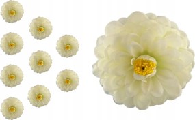 10x Dália Műfej Ón Művirágok sírkoszorú nád