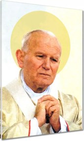 Festmények 70x100 Szent II. János Pál pápa