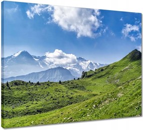 Vászonkép 50x40 Gyönyörű hegyi táj