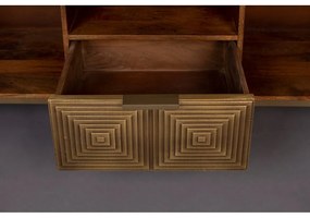 Aranyszínű mangófa TV-állvány 40x60 cm Volan – Dutchbone