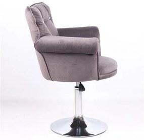 HR804CN Grafit modern velúr szék