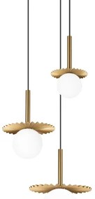 CHITA zsinóros csillár 3xG9/5W/230V arany