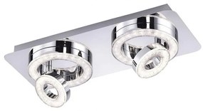 Leuchten Direkt 14521-17 - LED Mennyezeti lámpa TIM 2xLED/2,8W/230V + 2xLED/3,1W