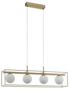 Eglo 97793 - Csillár zsinóron VALLASPRA 4xE14/40W/230V