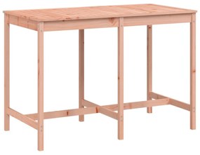 tömör duglászfenyő kerti asztal 159,5 x 82,5 x 110 cm