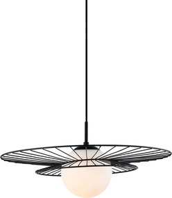 Italux Modern FĂŒggesztĂ©k Alison Fekete ITXMDM-4001/1 BK