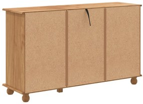 Fiókos Szekrény ASKIM&quot; 79x40x133.5 cm Tömör Fa Fenyő&quot;