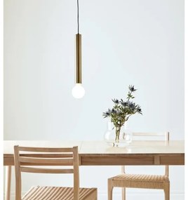 Markslöjd 108259 - Csillár zsinóron SENCILLO 1xE27/40W/230V arany