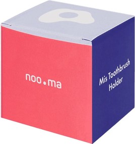 Ezüstszínű fém fogkefetartó Mis – noo.ma