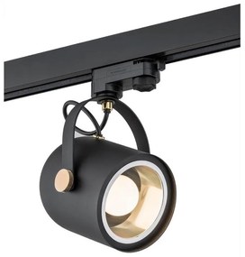 Argon 4311 - NET liánerendszer spotlámpa 1xE27/15W/230V fekete