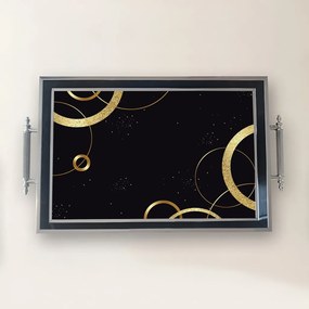 Üveg tálca, 38×24 cm – TPG9914