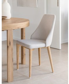 Bézs étkezőszék Rosie – Kave Home