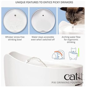 Ivókút macskáknak ø 22 cm Catit Pixi - Plaček Pet Products