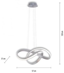 Paul Neuhaus 8291-55 - LED Dimmelhető csillár zsinóron MELINDA LED/30W/230V