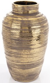 Váza kerámia arany 42x24x24cm
