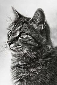 Poszter 61x90,5cm Macskalátás