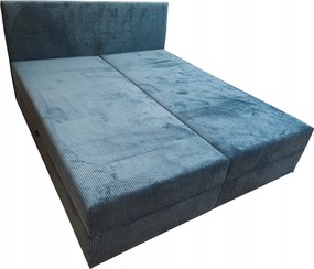 Cordia kárpitozott franciaágy 160x200 tárolóval Poso 05 matrac