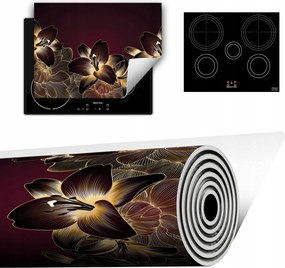 Vinyl Szőnyeg A Konyhába Több Hely 70x52 Orchidea virágok