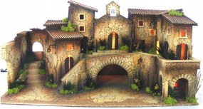 Betlehem Állvány teljes világítással- 70x40x37cm