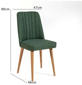 Vina Green és Atlantic Pine étkezőszék