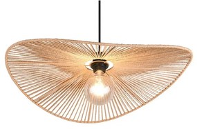 Matt fekete függőlámpa ø 58 cm Laurine – Trio