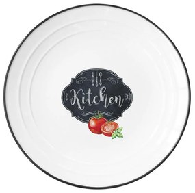 Porcelán tányér Kitchen Basics