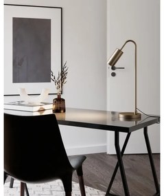 ByRydens 4002580-6503 - CURVE asztali lámpa 1xGU10/7W/230V aranyszínű