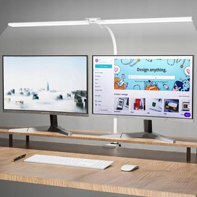 Hensam LED-es asztali lámpa 80cm-es kapoccsal, dupla díszléc 1800lm állítható