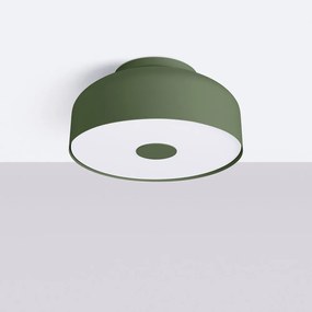 Zöld mennyezeti lámpa Blacko – Sollux