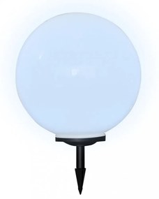 2 db kültéri gyalogjáró LED-lámpa cölöppel 50 cm