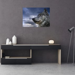 Kép - Farkas feje (70x50 cm)