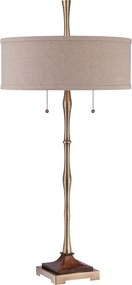 Quoizel klasszikus asztali lámpa hickman antik bronz elsqzs-ckhm1879t