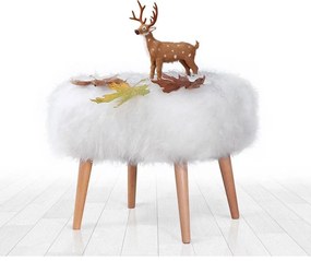 Puha Puff Deer - White