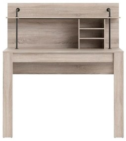 Felix Industrial íróasztal, természetes fa