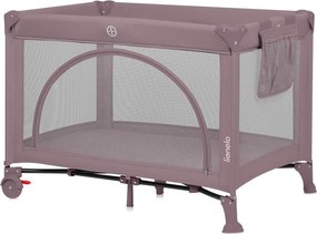 Lionelo - Utazóágy LAURA rózsaszín-nude