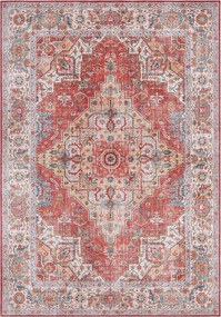 Keleti szőnyeg nappaliba 160x230cm, piros lapos szövésű