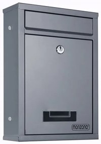 monzana® Postaláda 32x22x9cm - ezüst