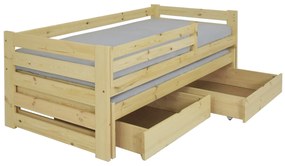 Wilsondo VERONIKA 7 gyerekágy 90x200 vendégággyal - natúr