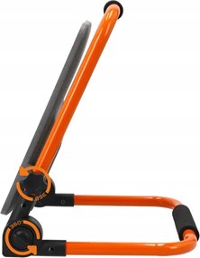 Újratölthető LED reflektor állvánnyal LED/50W/3,2V 4500K 5000 mAh IP65 narancssárga