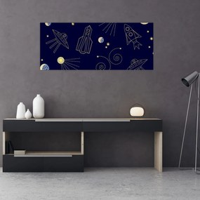 Kép - Univerzum (120x50 cm)