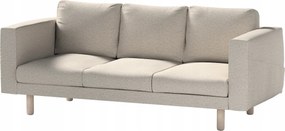 Dekoria Norsborg 3 személyes kanapé huzat Ikea szürke