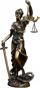 Gyönyörű Figura, Dekoratív Szobor Temida A Jog És Az Igazság Istennője