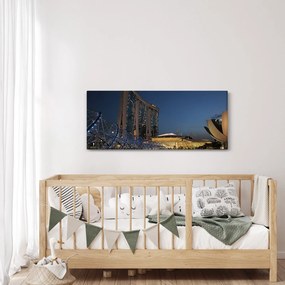 Modern metropolisz képe (120x50 cm)