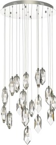 Dar Lighting CRYSTAL CRY1850 Függőlámpa 18x2W/G4/LED