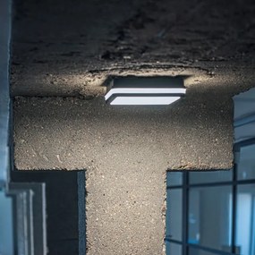 Kanlux 38780 - LED Kültéri lámpa érzékelővel BENO 24/30W/230V 3000/3500/4000K IP65 antracit