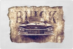 Poszterek 60x40 Buick szépia grafika